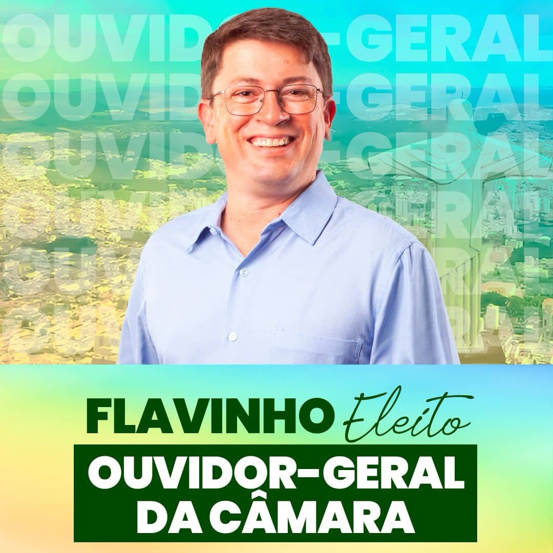 Flavinho reassume Ouvidoria em 2025 e é o primeiro vereador a ocupar o cargo por dois mandatos