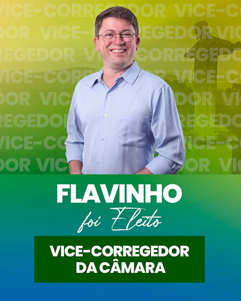 Vereador Flavinho é o novo vice-corregedor da Câmara
